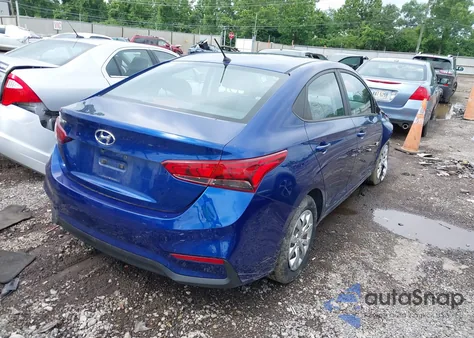 2018 Hyundai Accent Se from USA, damaged, VIN 3KPC24A37JE005776